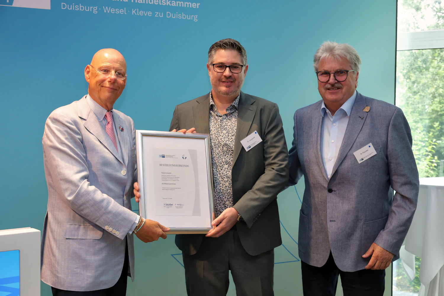 Öffentliche Bestellung Pascal Leupold